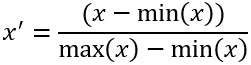 Minimum-maximum formula Minimum-maximum formula